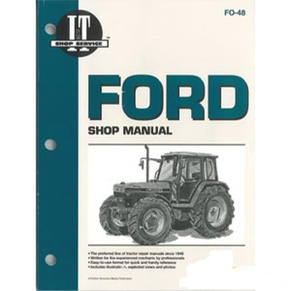 Tractor Shop Service Manual I&T Fits Ford 5640 6640 7740 7840 8240 8340 NEW